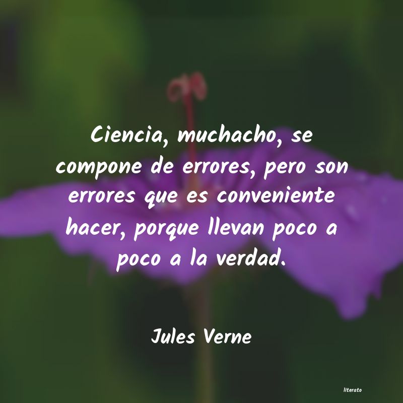 frases de Jules Verne