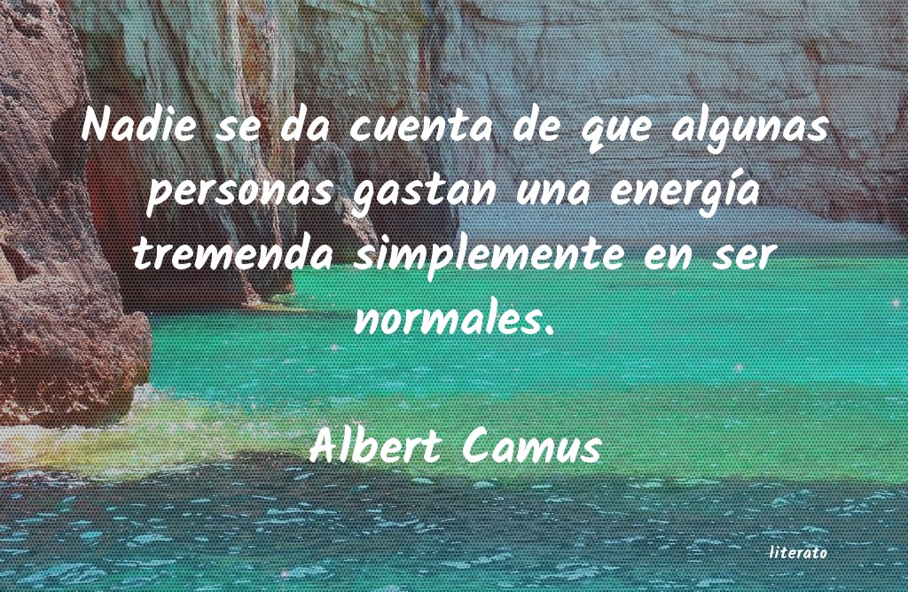 frases de Albert Camus