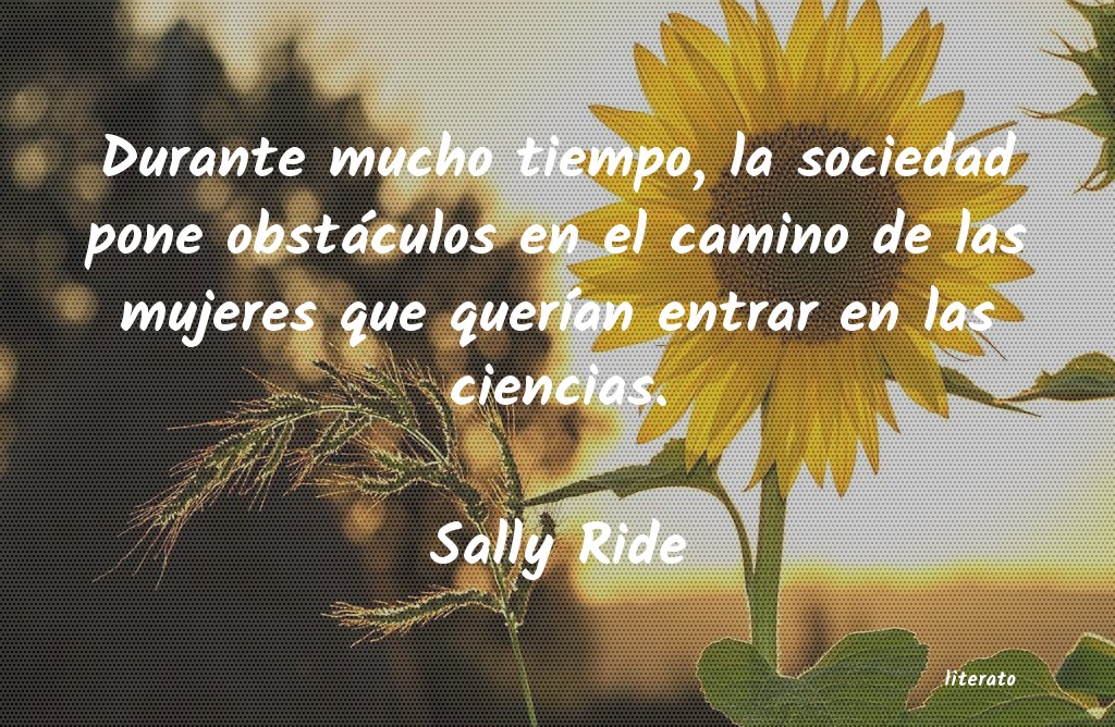 frases de Sally Ride