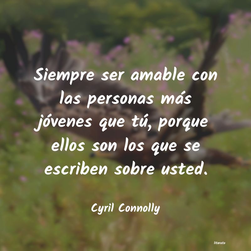 frases de Cyril Connolly