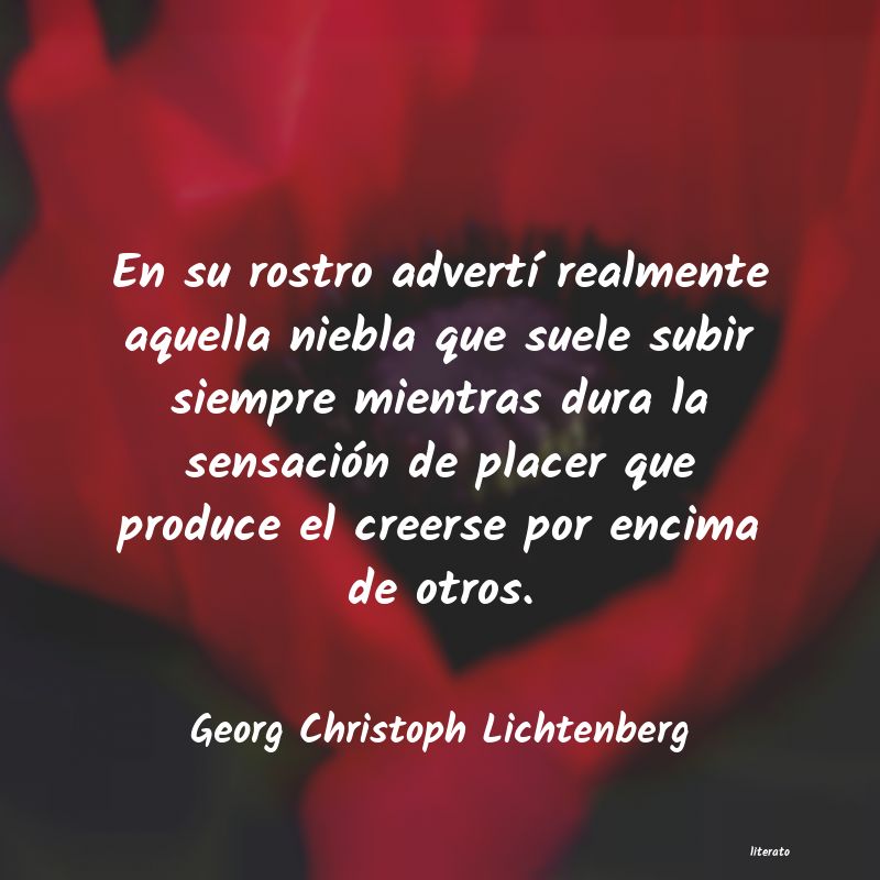 frases de Georg Christoph Lichtenberg