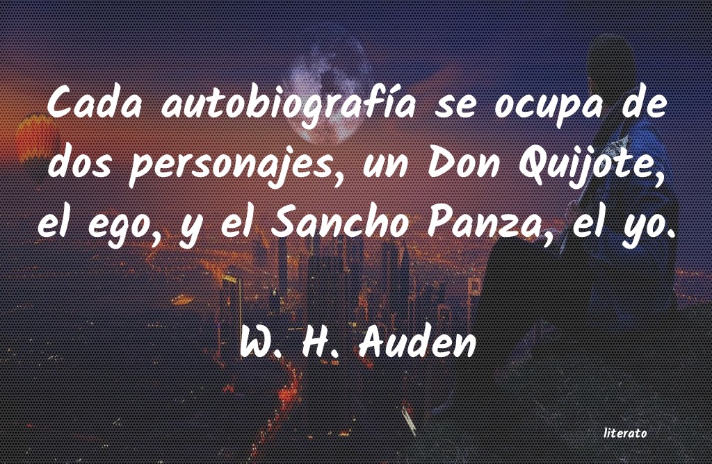frases de W. H. Auden