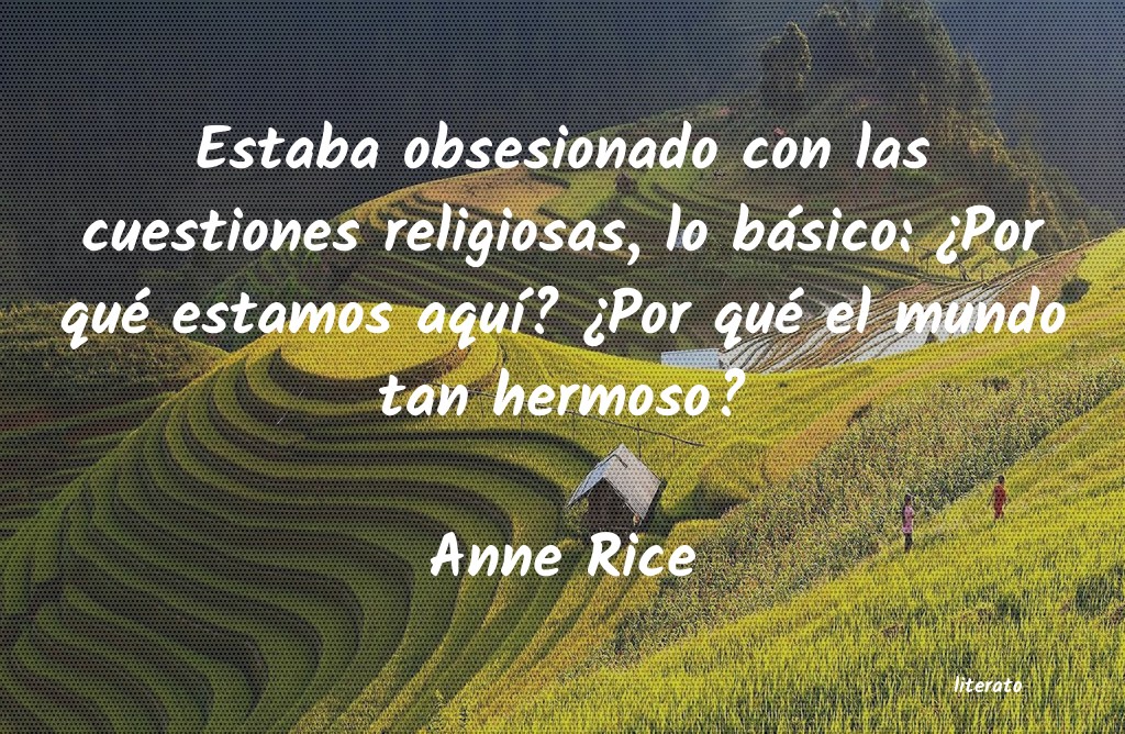 Frases de Anne Rice