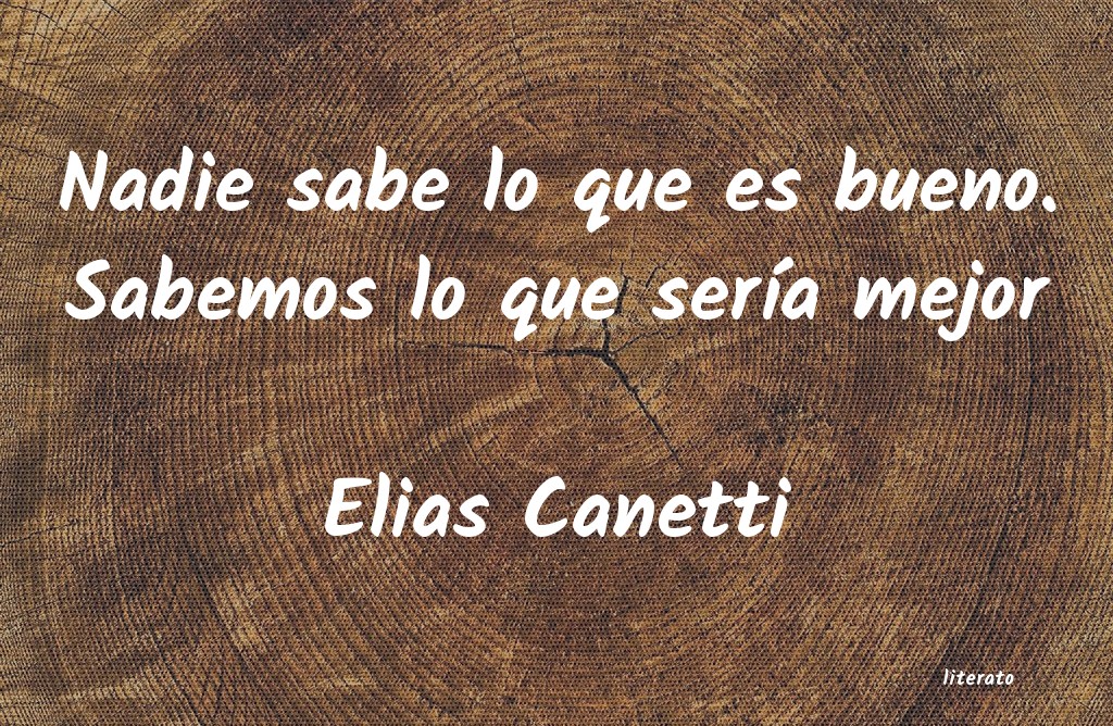 elias canetti conocimiento conocer mejor
