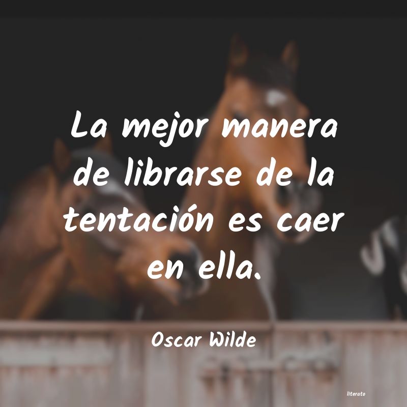 frases de Oscar Wilde
