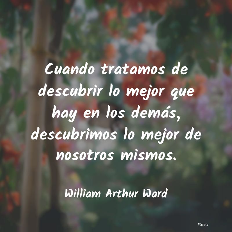 frases de William Arthur Ward