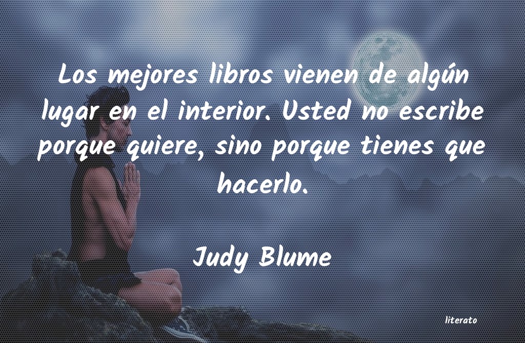 Frases de Judy Blume