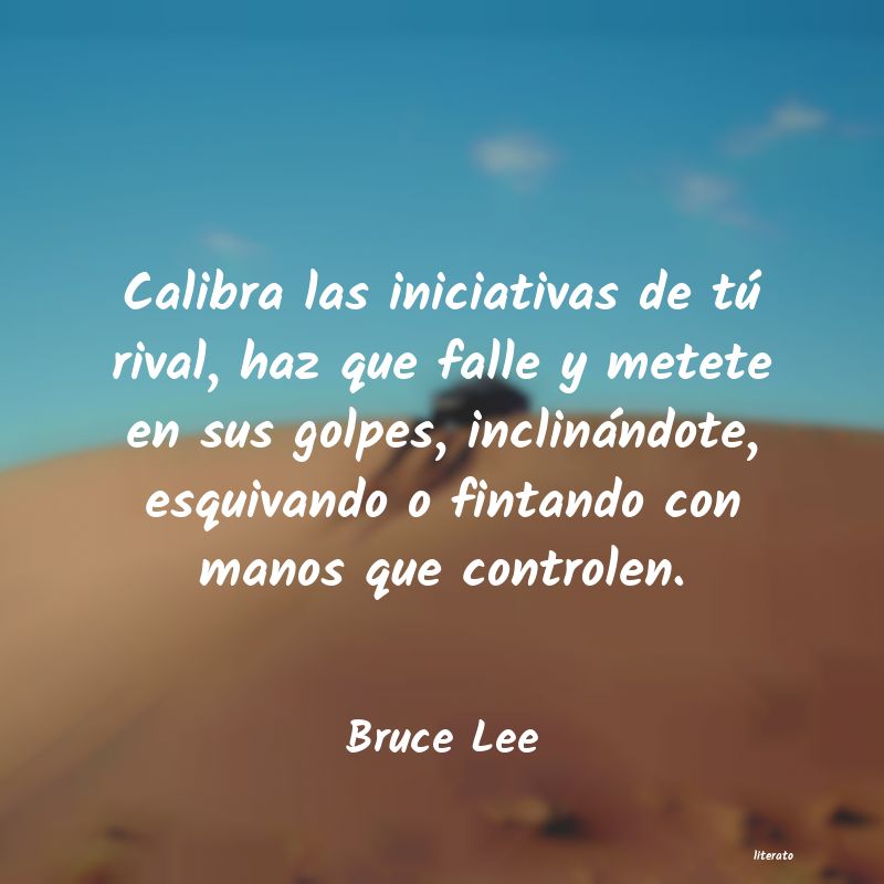 frases de Bruce Lee