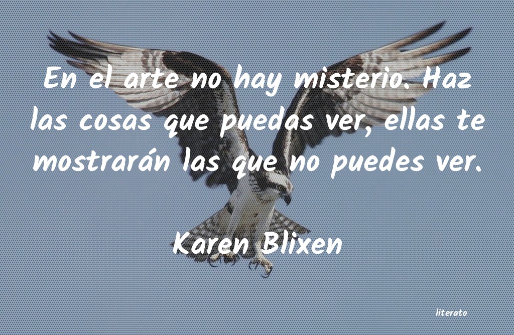 Frases de Karen Blixen