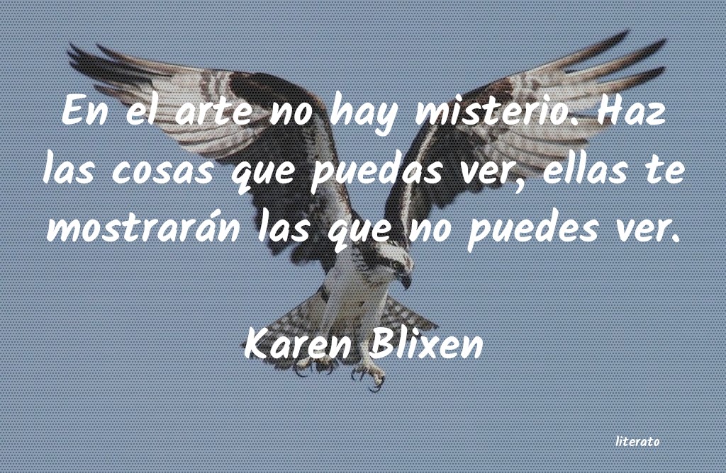 frases de Karen Blixen