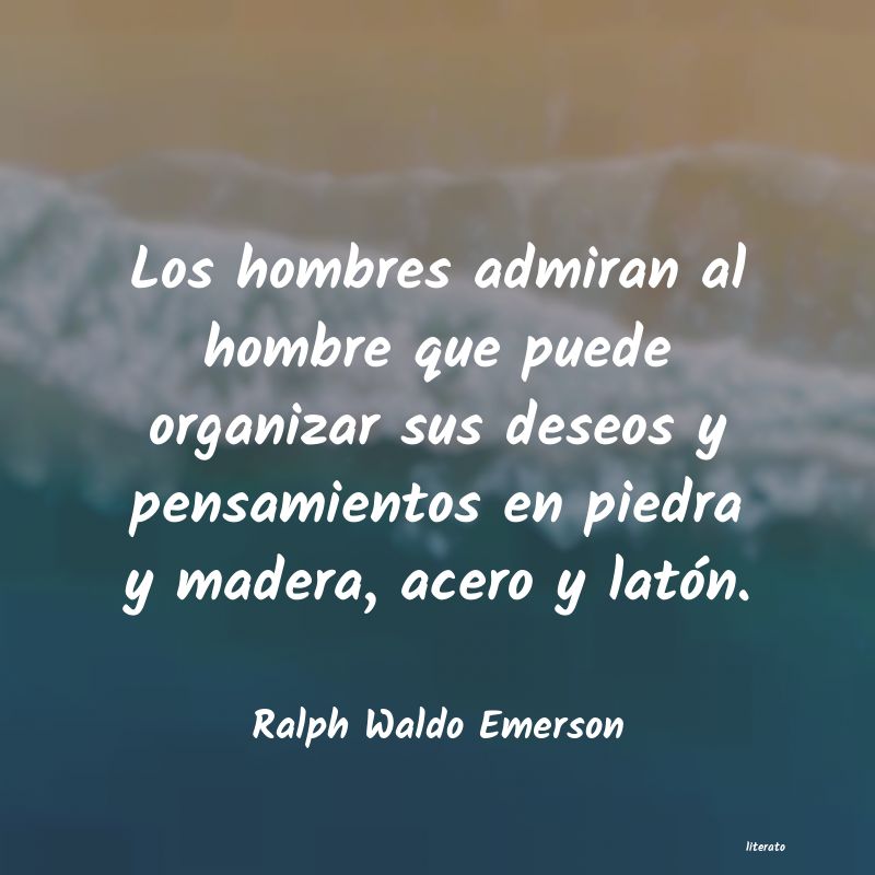 ralph waldo emerson paciencia