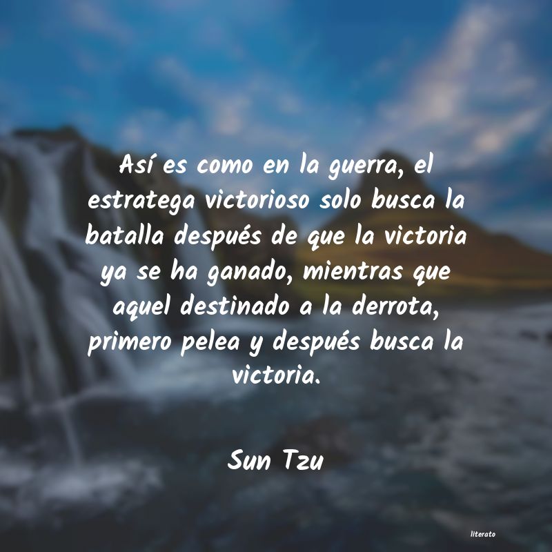 Frases de Sun Tzu