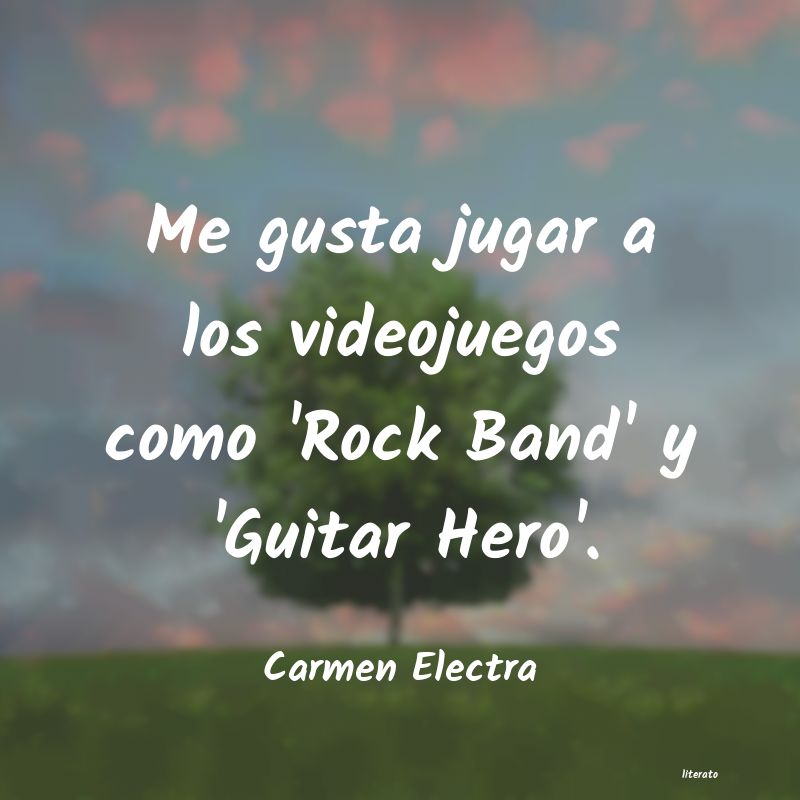 frases de Carmen Electra