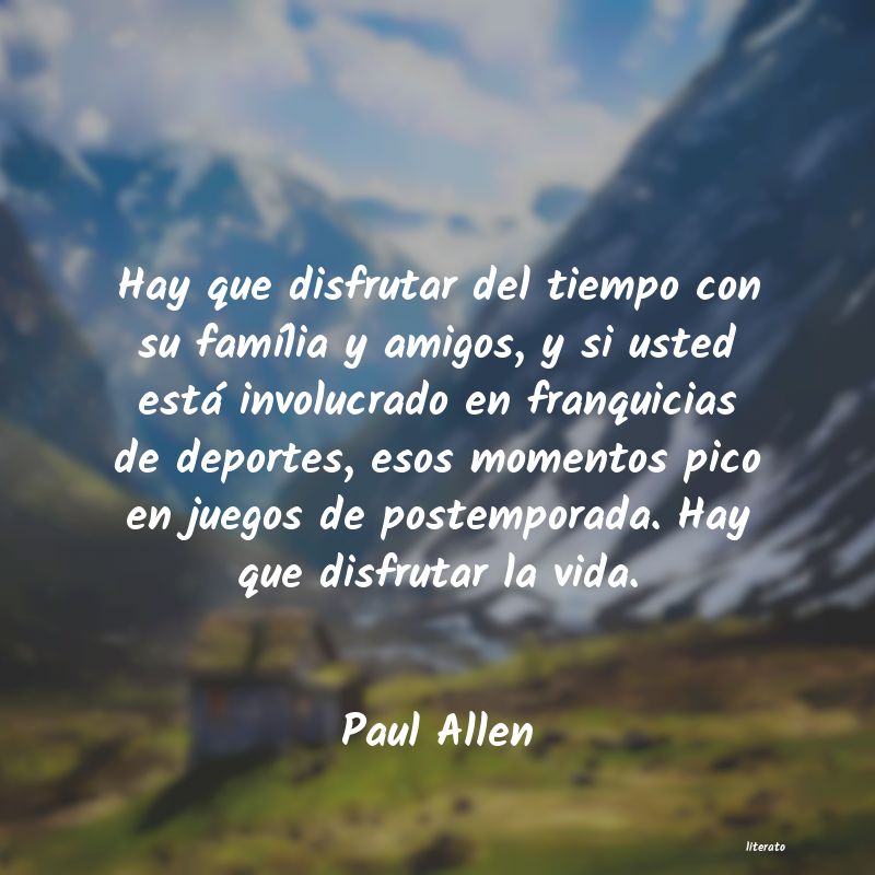 Frases de Paul Allen