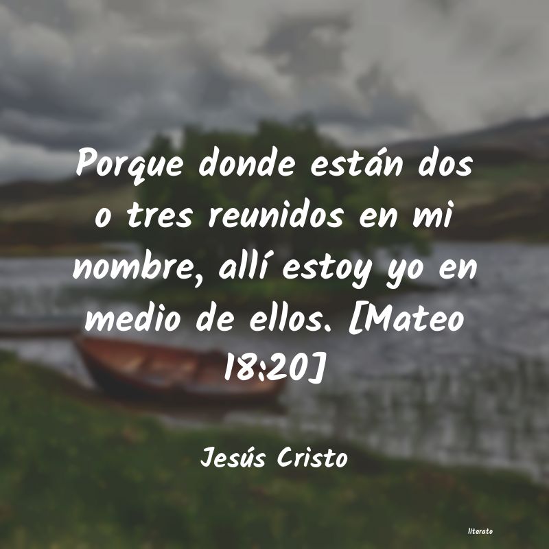 Frases de Jesús Cristo