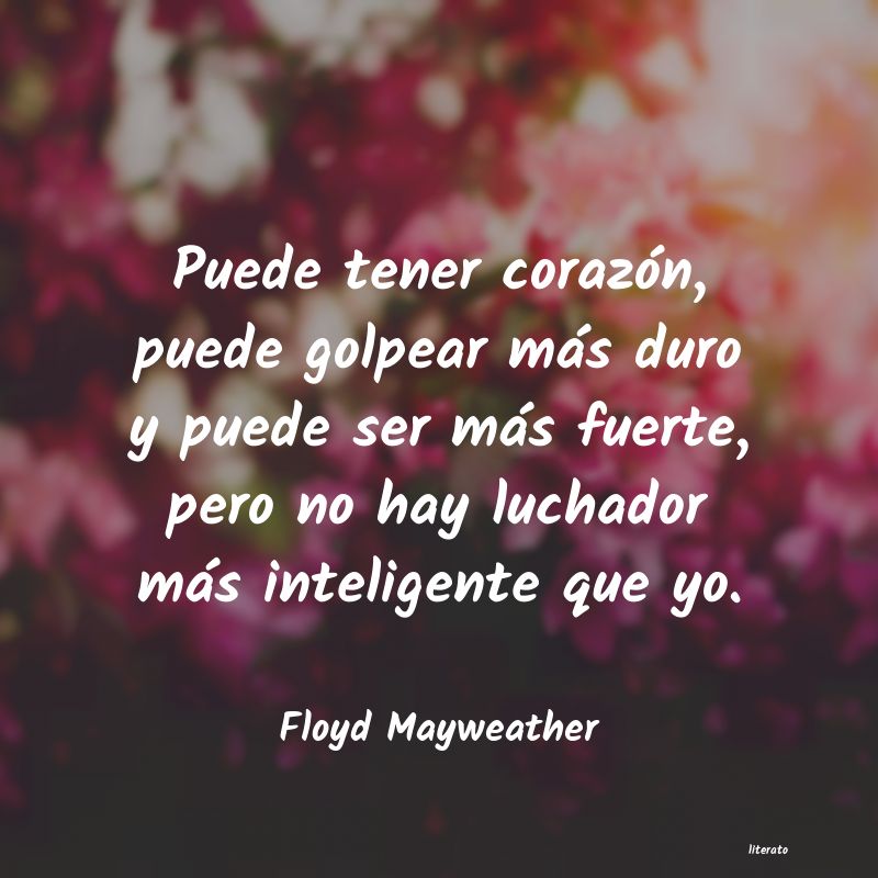 frases de Floyd Mayweather