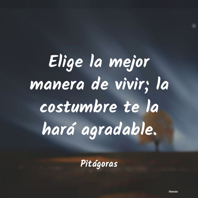 Frases de Pitágoras