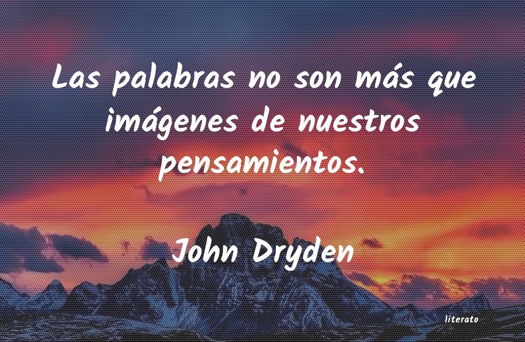 frases de John Dryden