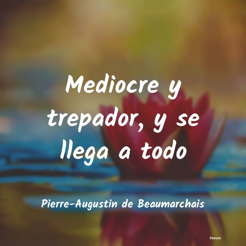 frases de Pierre-Augustin de Beaumarchais