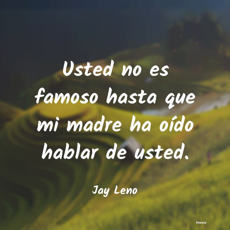 Frases de Jay Leno