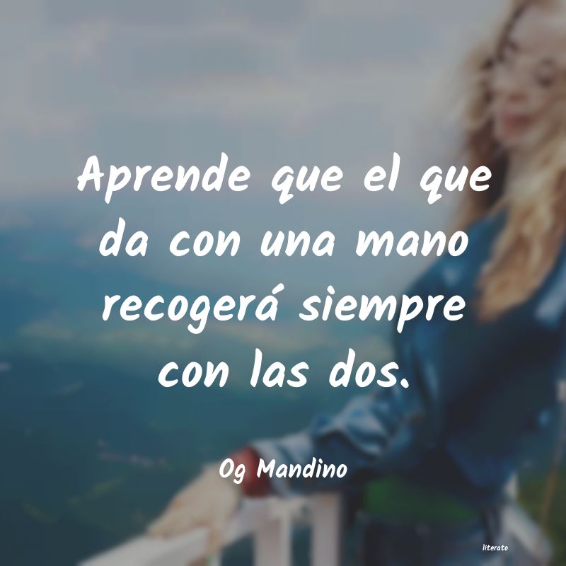 Frases de Og Mandino