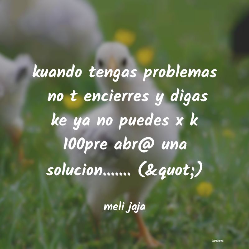 frases de meli jaja