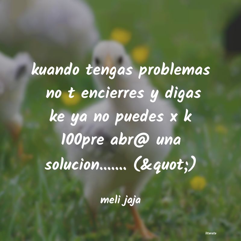 Frases de meli jaja