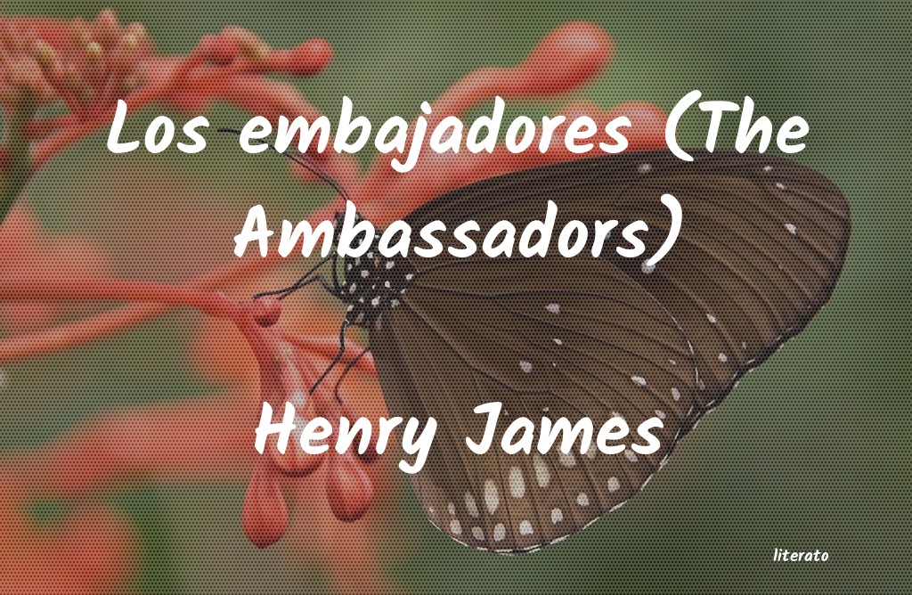 frases de Henry James