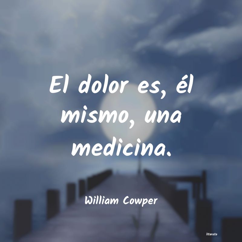 Frases de William Cowper