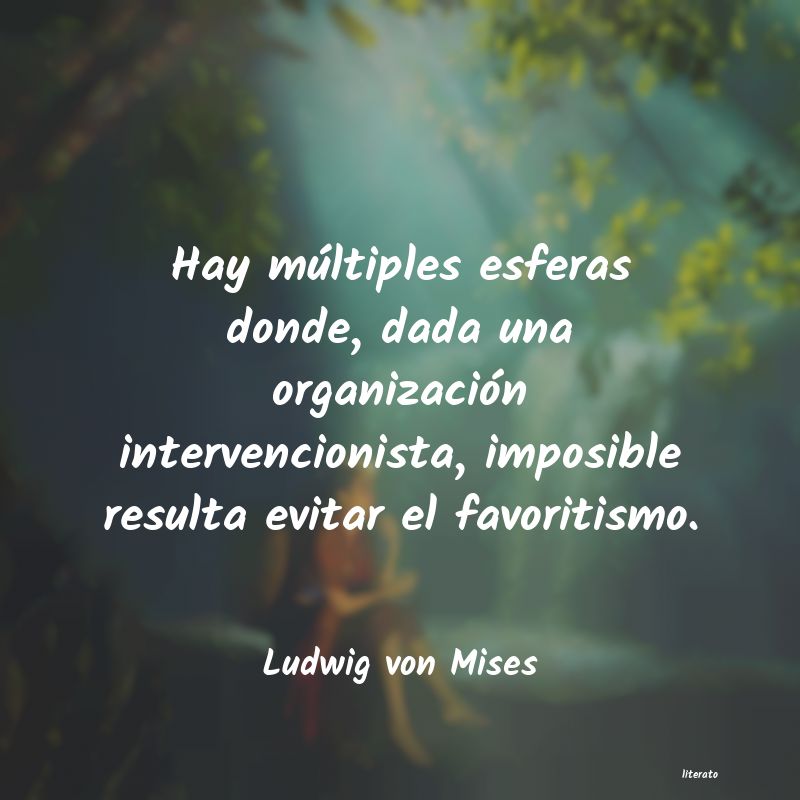 Frases de Ludwig von Mises