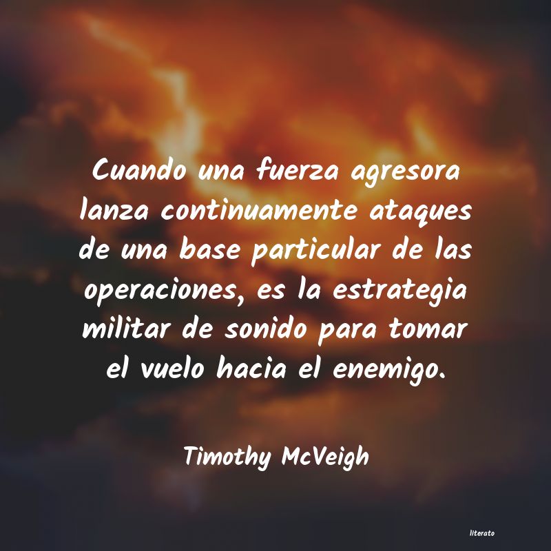 Frases de Timothy McVeigh