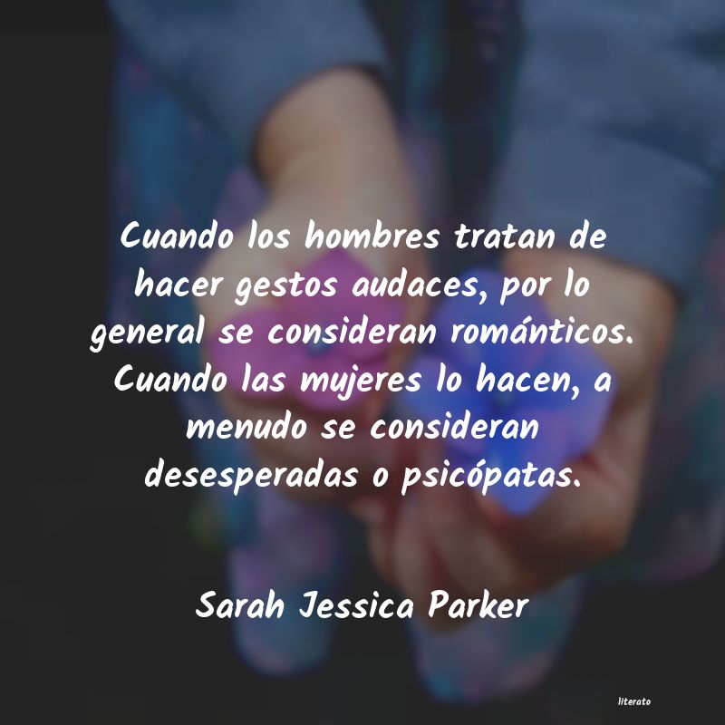frases de Sarah Jessica Parker
