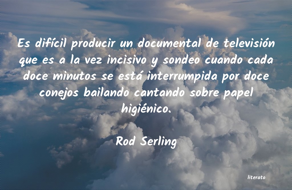 frases de Rod Serling