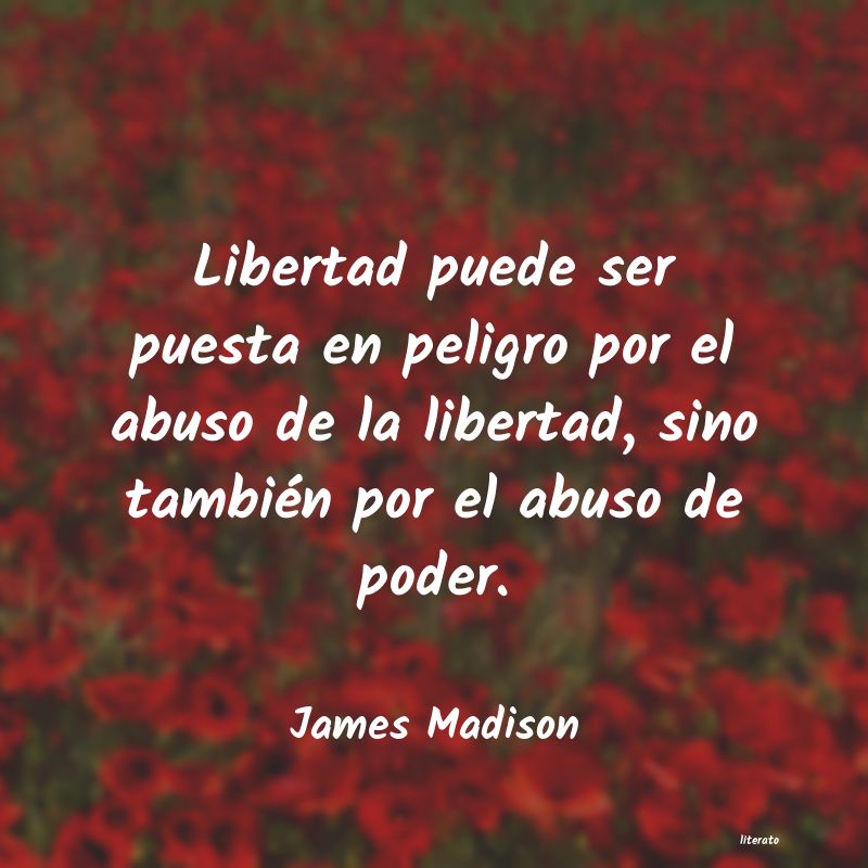 Frases de James Madison