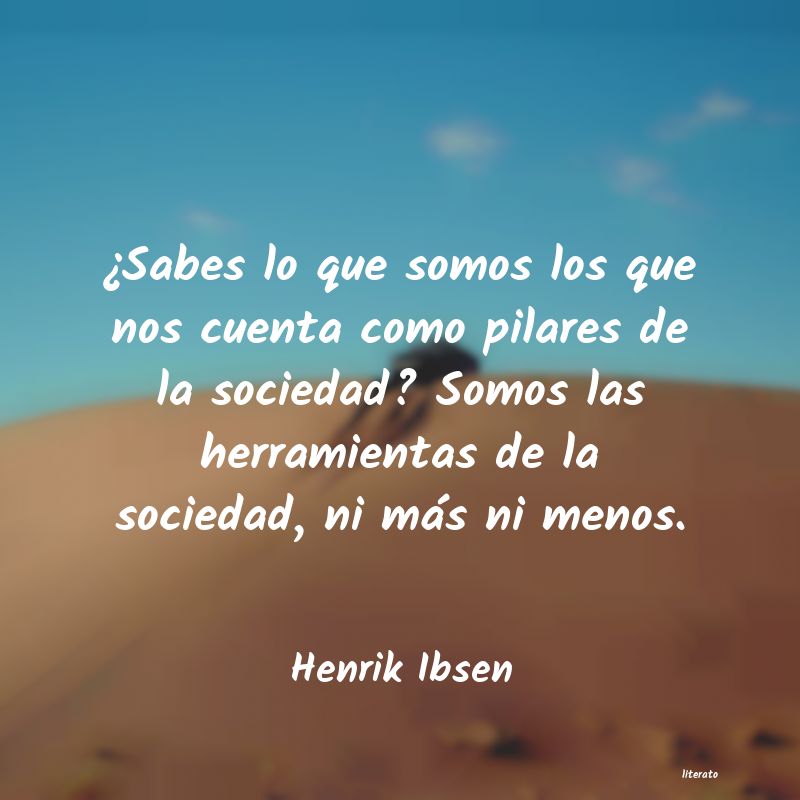 frases de Henrik Ibsen