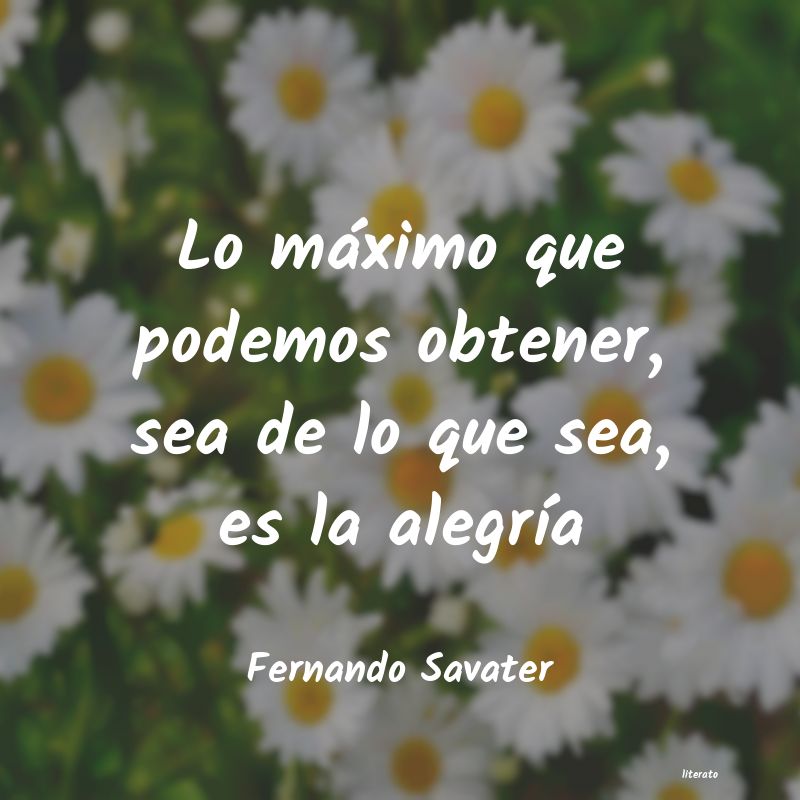 Frases de Fernando Savater