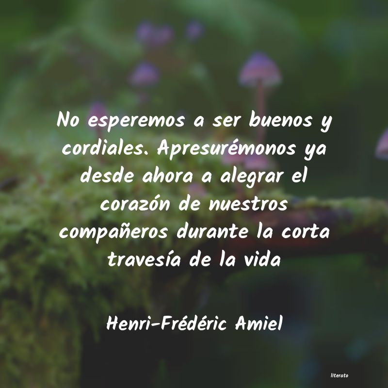 Frases de Henri-Frédéric Amiel