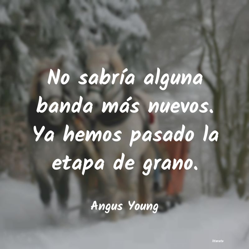 frases de Angus Young