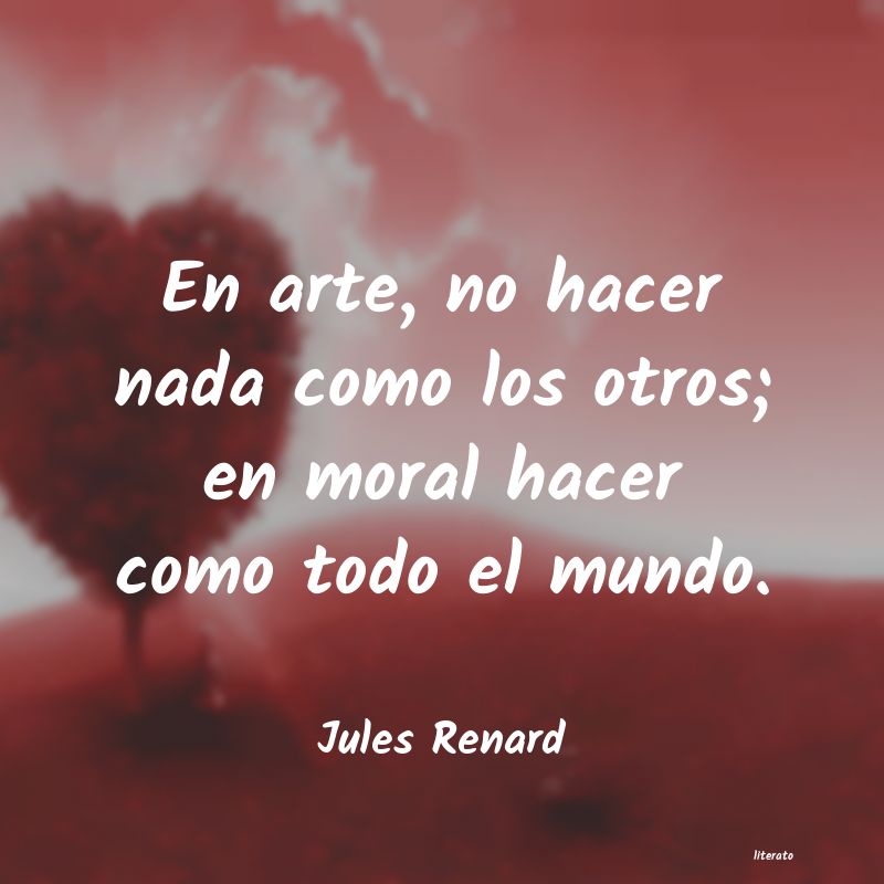 Frases de Jules Renard