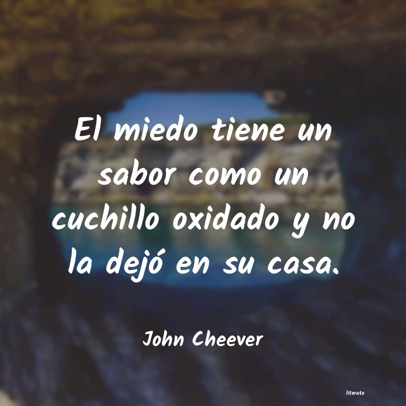 frases de John Cheever