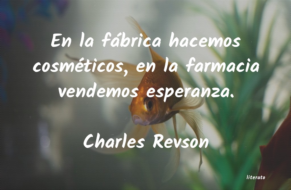 frases de Charles Revson