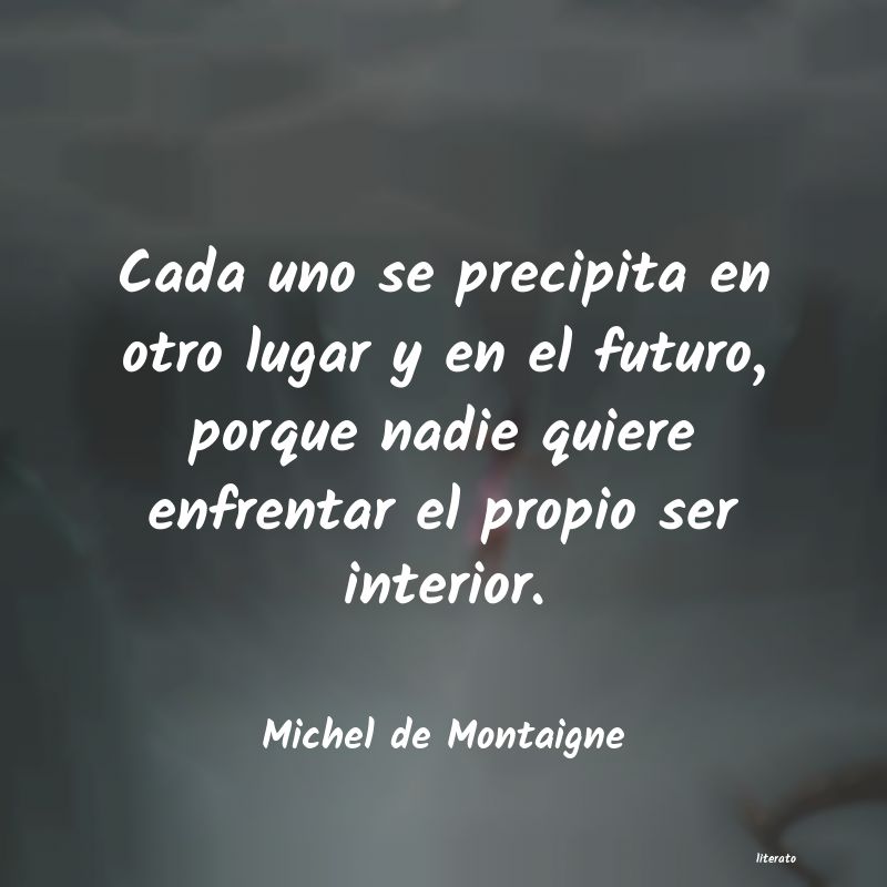 frases de Michel de Montaigne