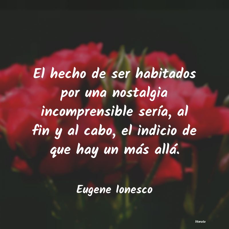 Frases de Eugene Ionesco