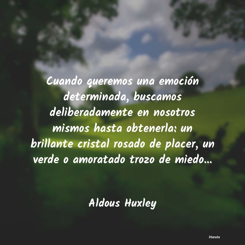 Frases de Aldous Huxley