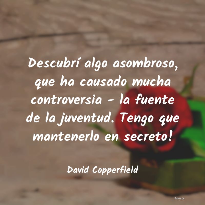 Frases de David Copperfield