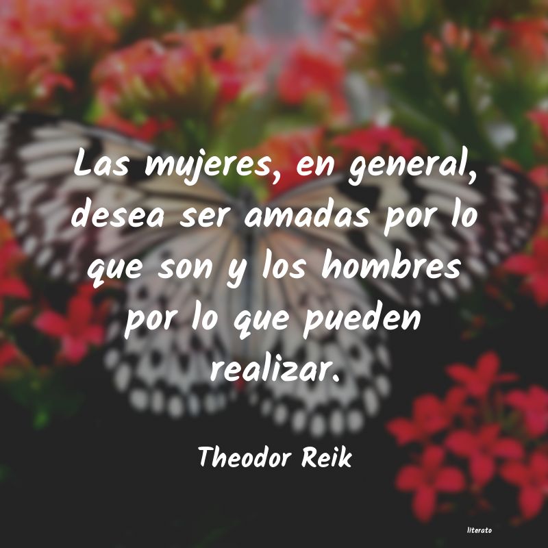 Frases de Theodor Reik