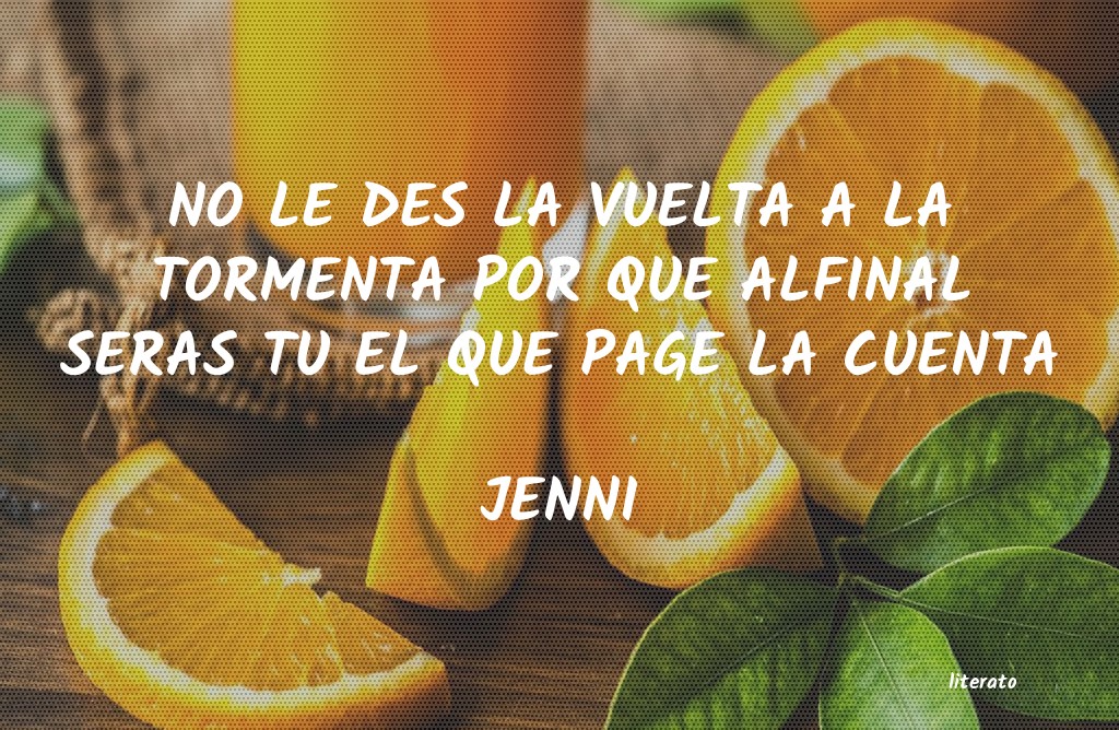 Frases de JENNI