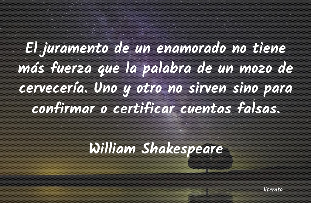 Frases de William Shakespeare