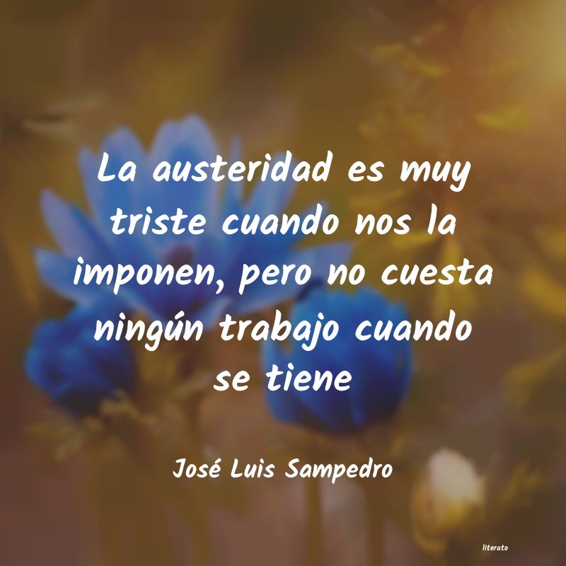 Frases de José Luis Sampedro