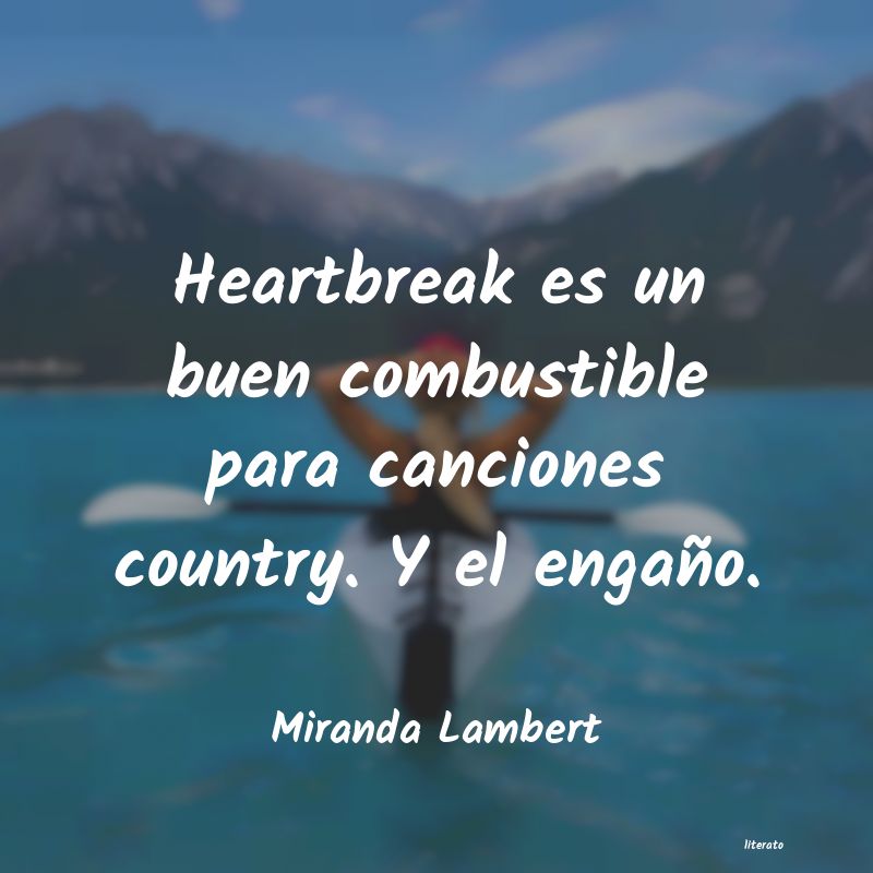 frases de Miranda Lambert